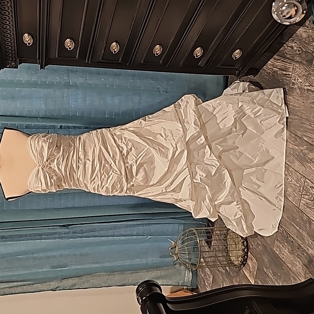 Gorgeous David's Bridal Wedding Gown Size 12